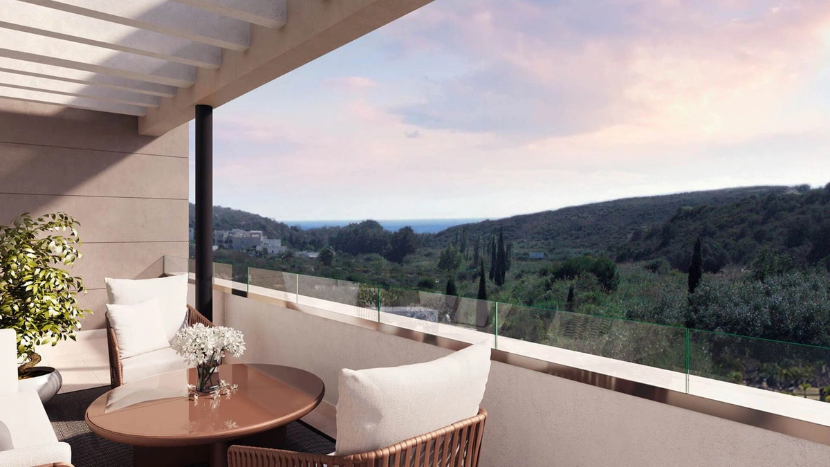 2 - verkoop appartement uitzicht op zee casares - costa del sol andalusië spanje