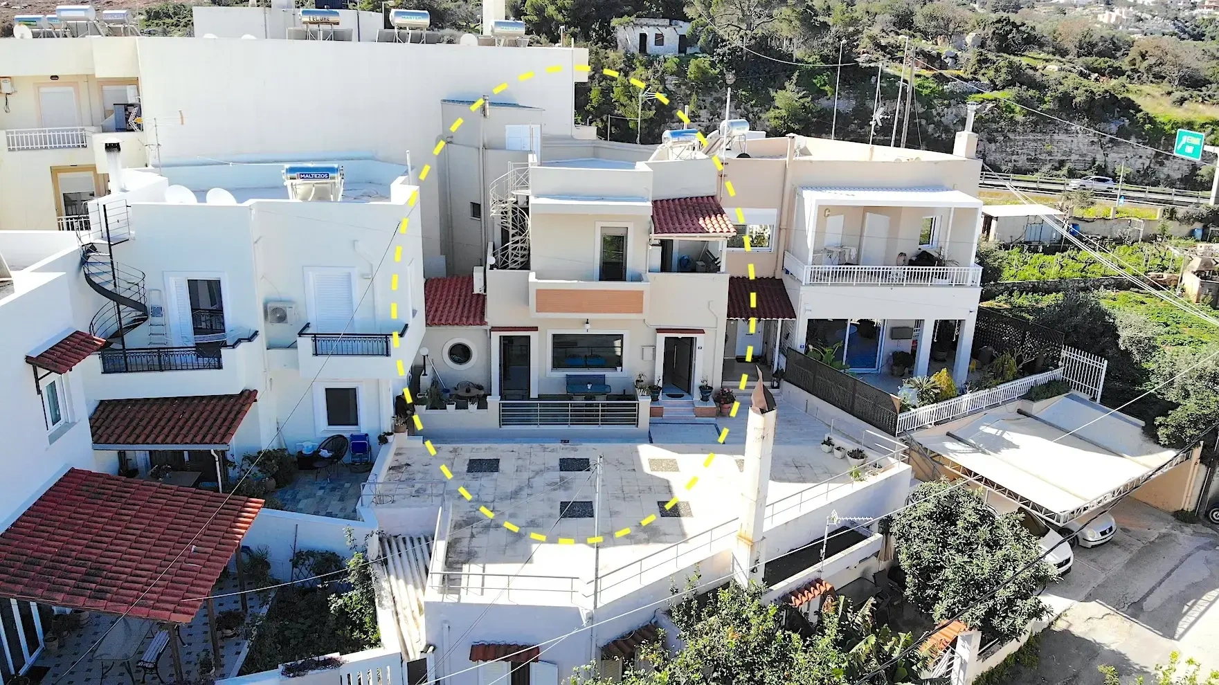 2 - vente maison vue mer réthymnon crète grèce