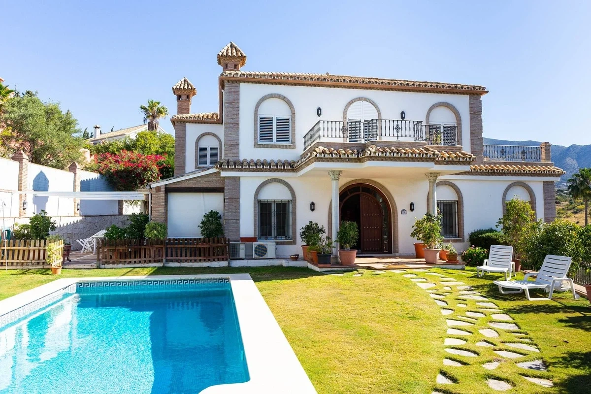 1 - venta casa vista al mar mijas andalucía españa