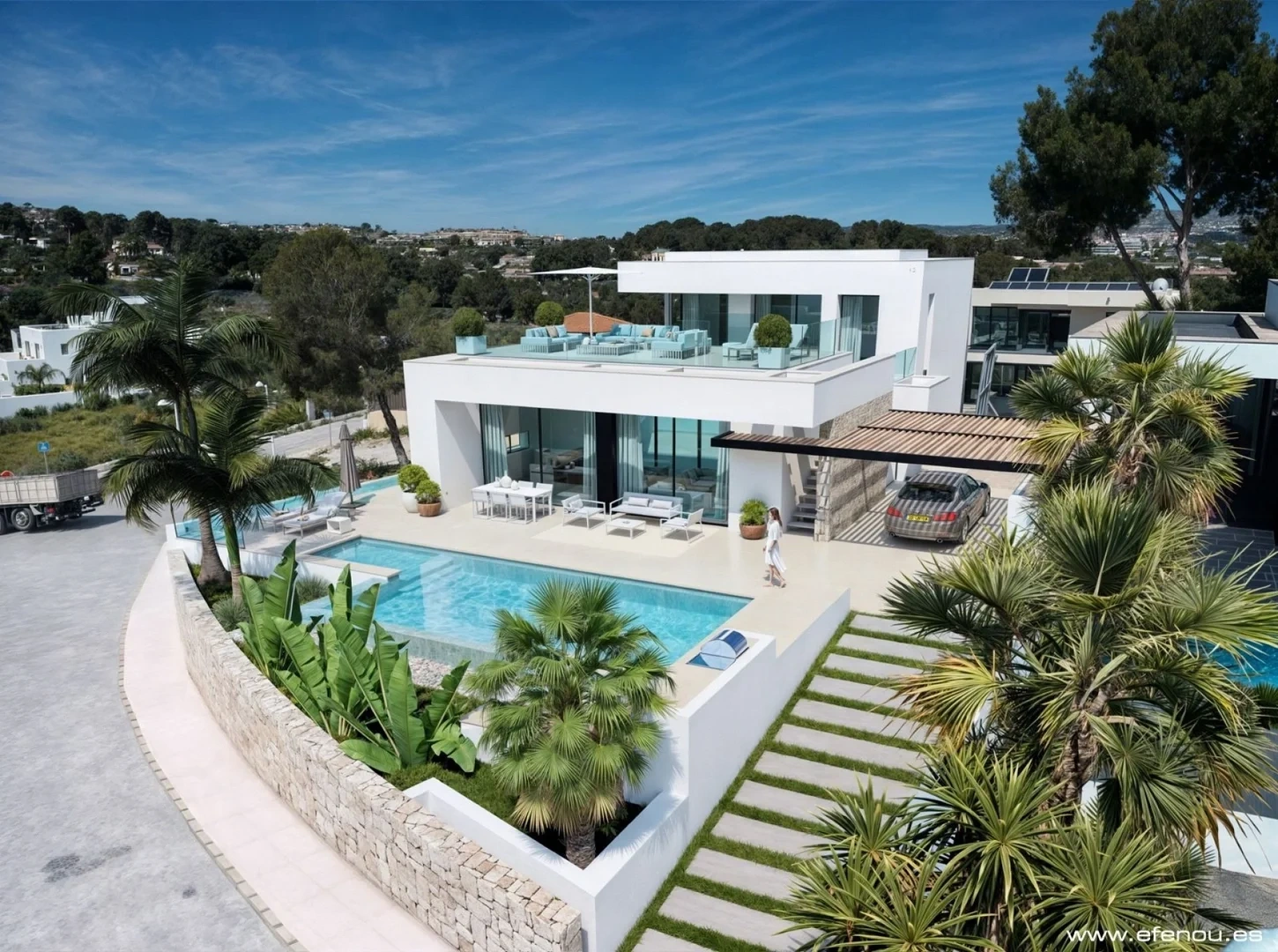 1 - vente villa vue mer moraira - costa blanca communauté valencienne espagne