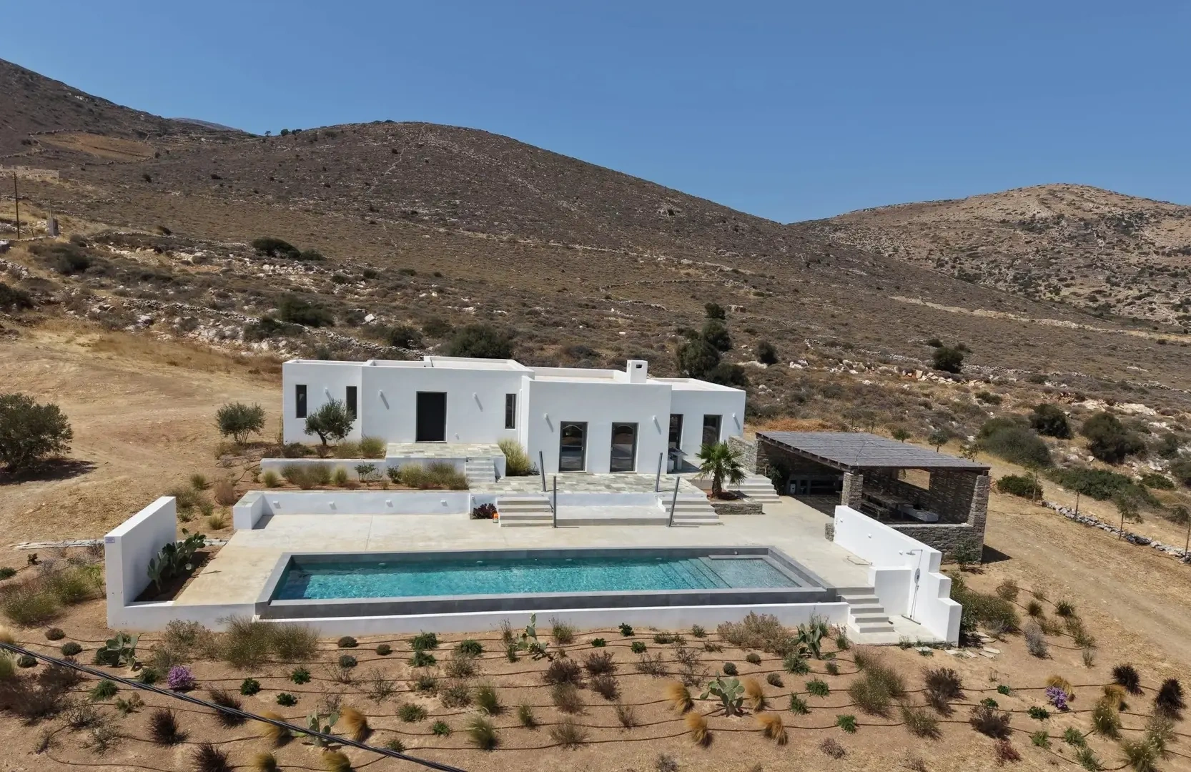 1 - vente maison vue mer paros - cyclades egée méridionale grèce