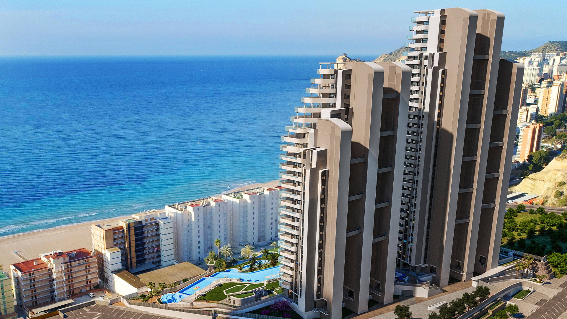 2 - verkauf wohnung meerblick benidorm - costa blanca valencia spanien