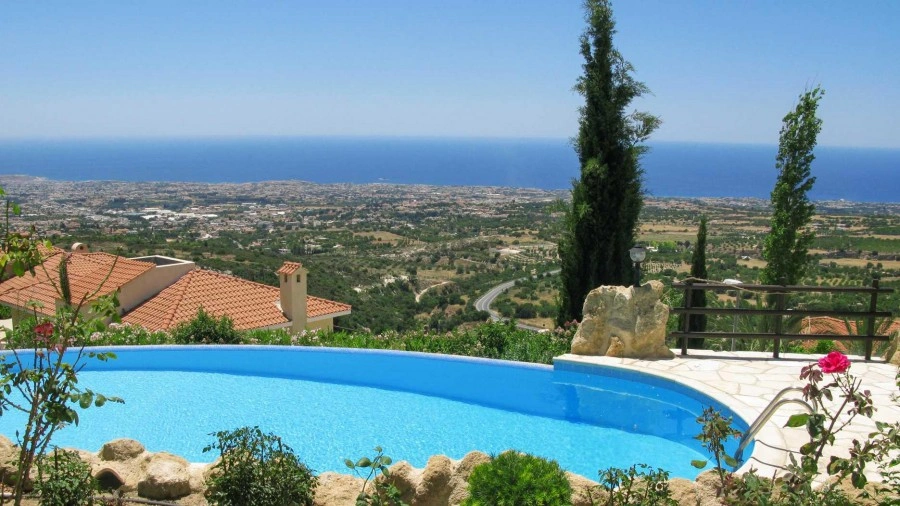 2 - vente villa vue mer paphos paphos chypre