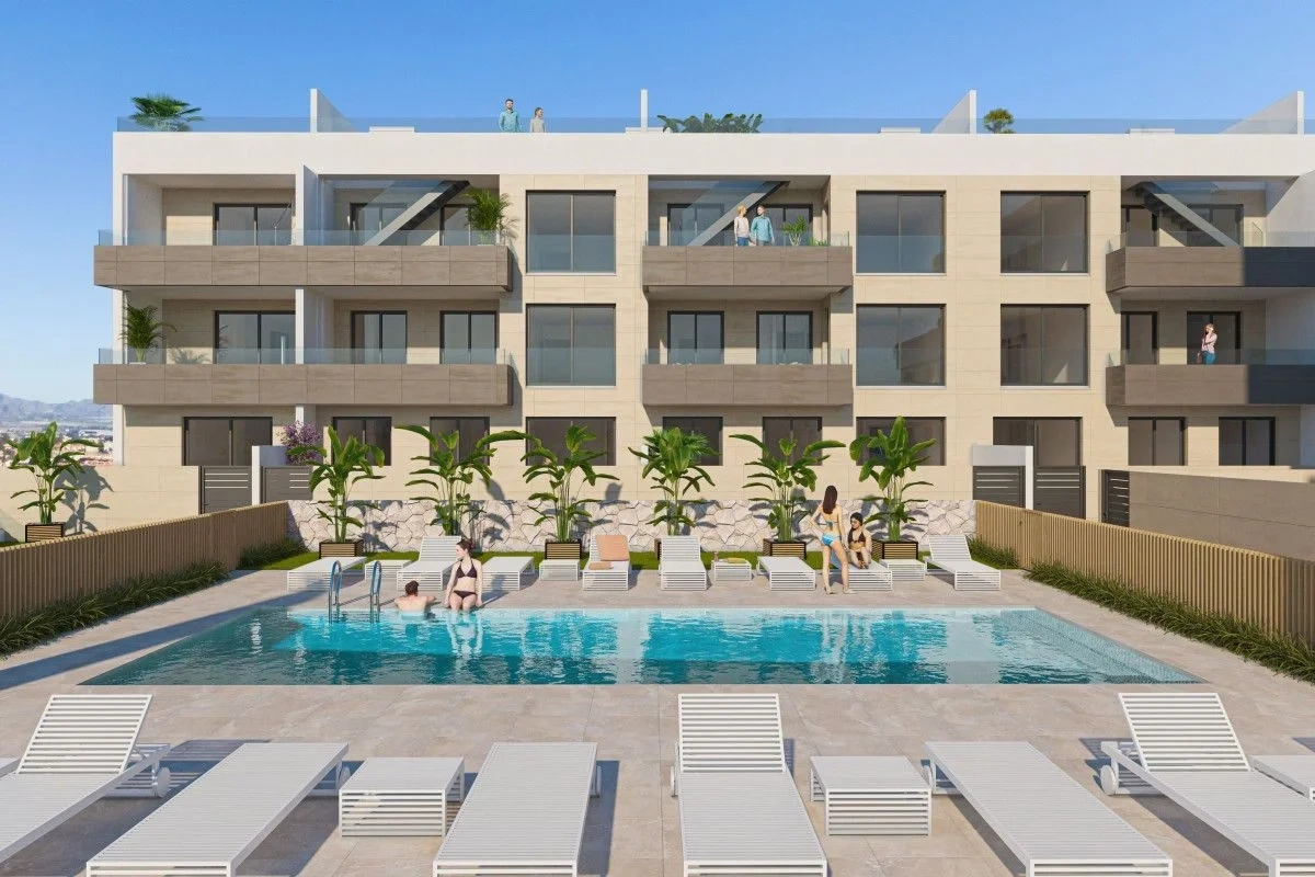 1 - beach walk apartment for sale in aguilas region of murcia spain
