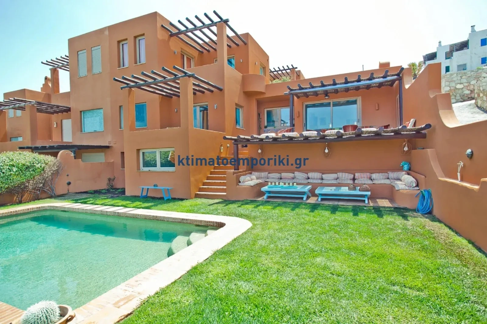 2 - vente maison vue mer sounion attique grèce