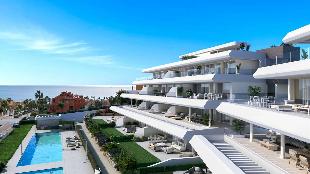 2 - verkoop appartement uitzicht op zee estepona - costa del sol andalusië spanje