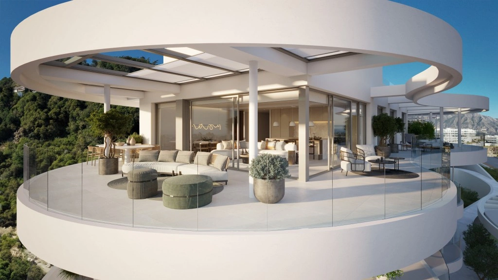 1 - vendita appartamento vista mare benahavis - costa del sol andalusia spagna