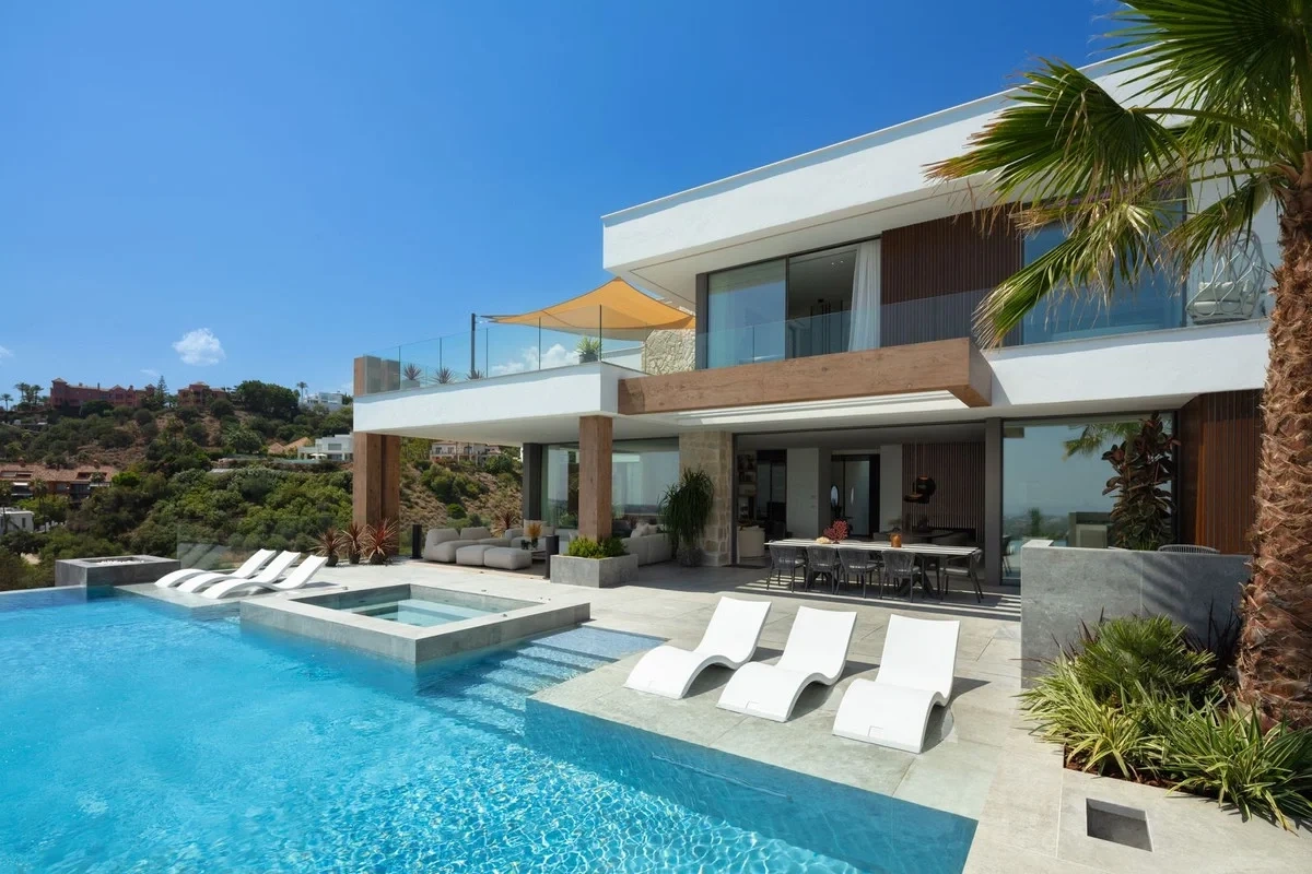 1 - venta villa vista al mar benahavis - costa del sol andalucía españa