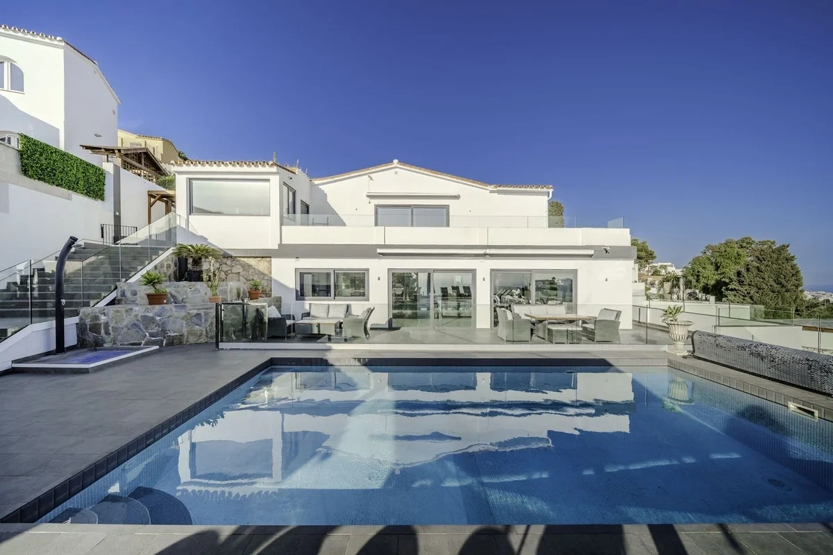 1 - verkauf haus meerblick benalmadena - costa del sol andalusien spanien