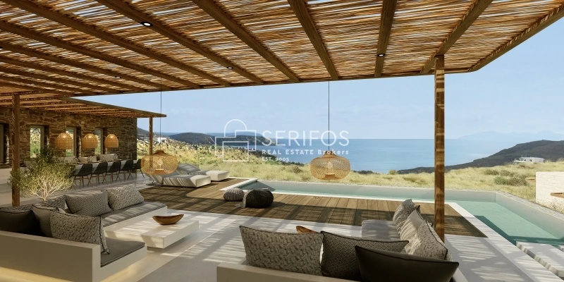 1 - vendita terreno vista mare serifo - cicladi egeo meridionale grecia