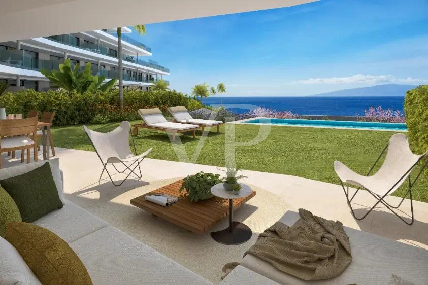 2 - vente appartement vue mer adeje ténérife - canaries espagne
