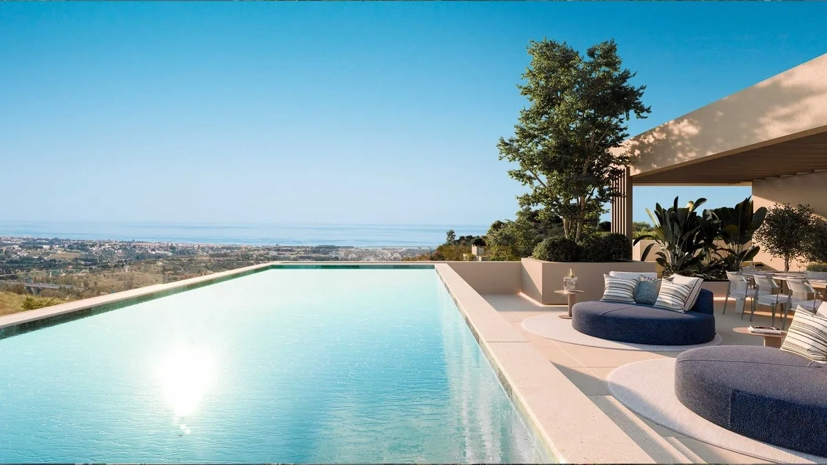 1 - verkoop appartement uitzicht op zee nueva andalucia andalusië spanje