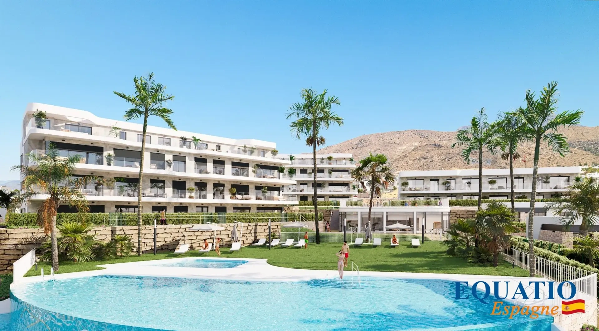 1 - продажа квартира вид моря finestrat - costa blanca валенсия испания