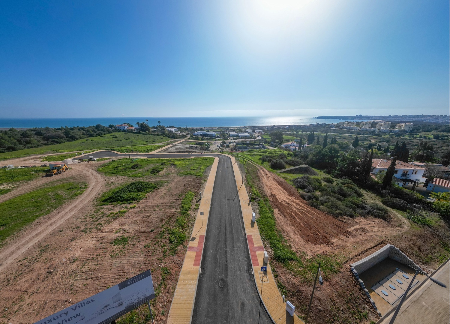 1 - sea view plot of land for sale in lagos algarve portugal