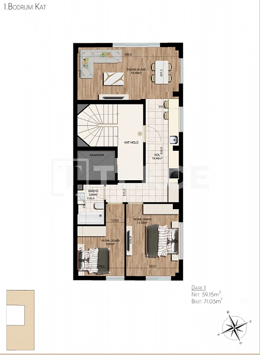 2 - продажа квартира kadikoy istanbul турция