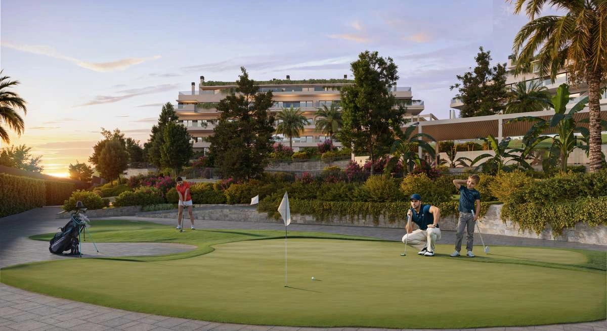 1 - verkoop appartement uitzicht op zee las lagunas de mijas andalusië spanje
