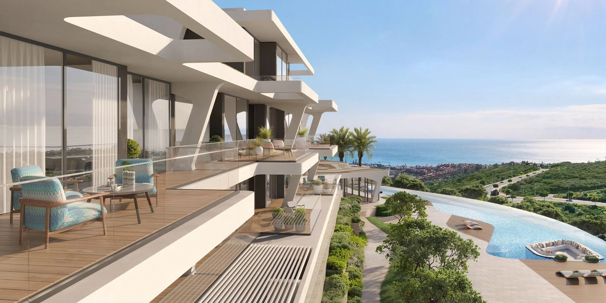 1 - venta apartamento vista al mar casares - costa del sol andalucía españa