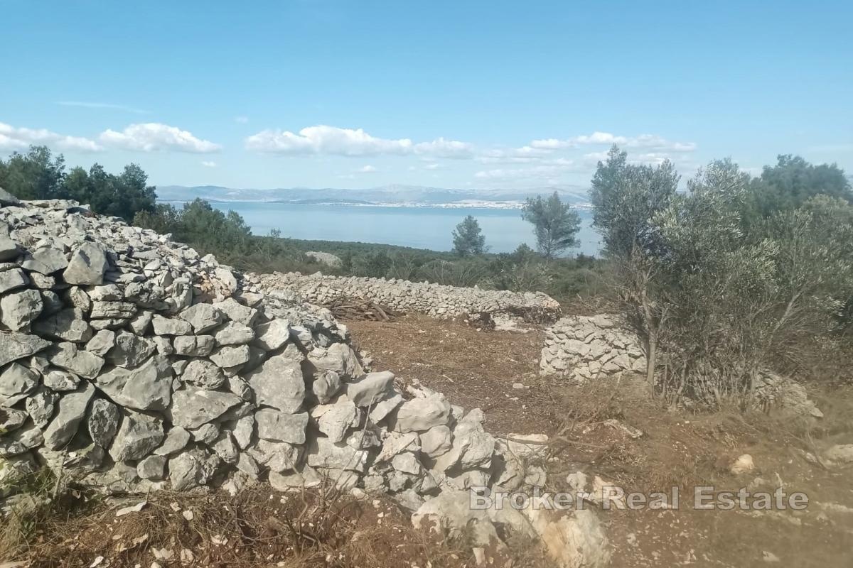 2 - продажа территория вид моря brač сплитско-далматинская хорватия