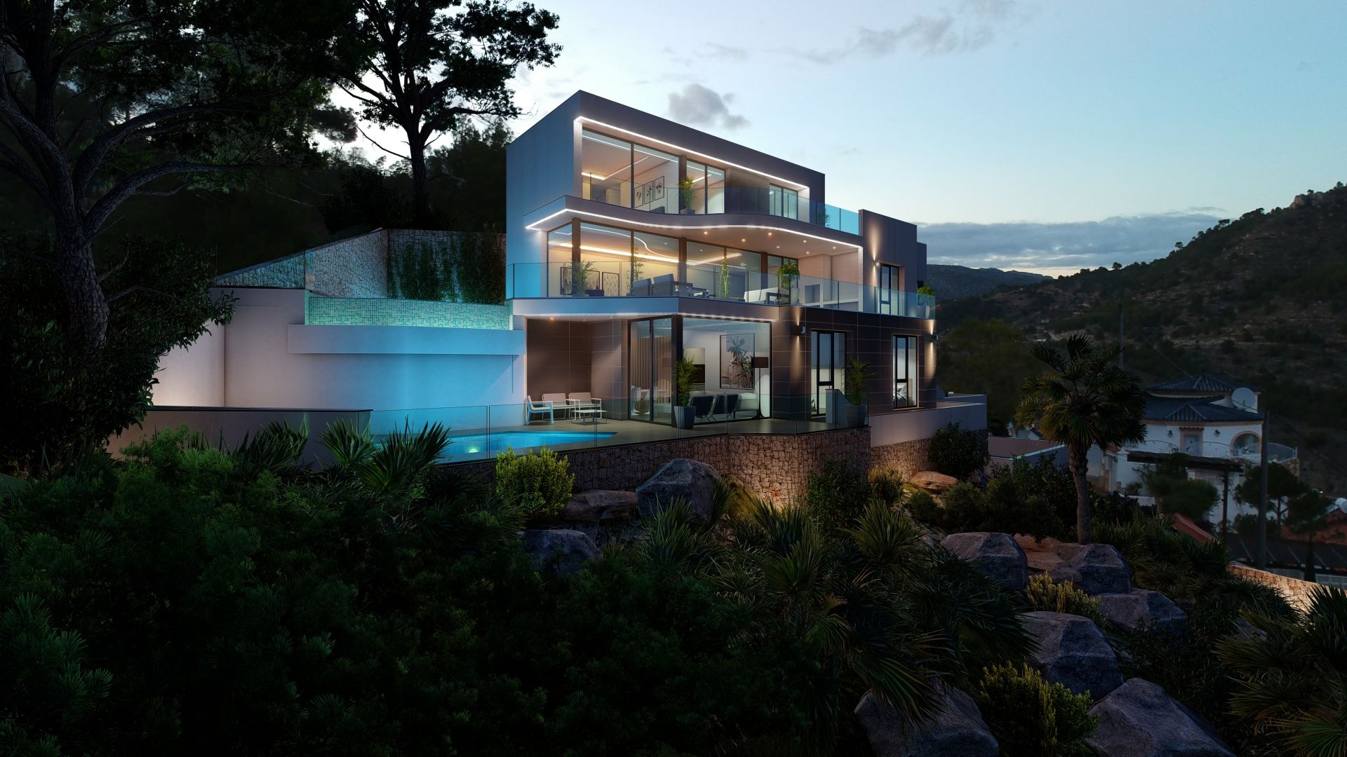 2 - sea view house for sale in calpe - costa blanca valencian community spain