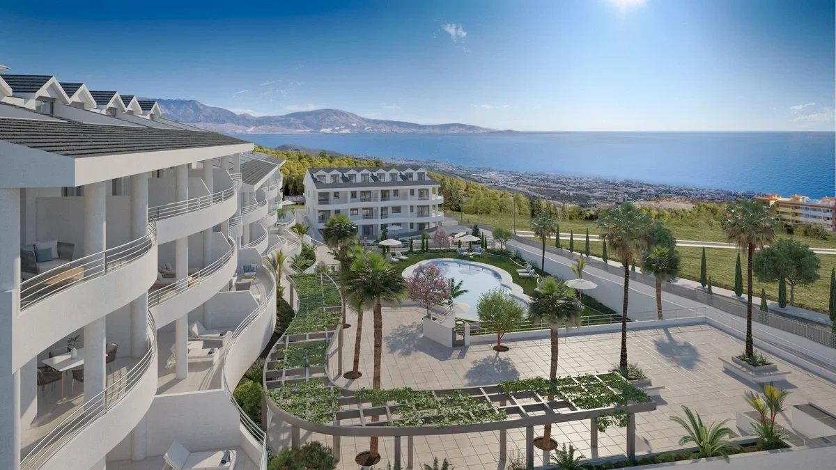 2 - vente appartement vue mer benalmadena - costa del sol andalousie espagne