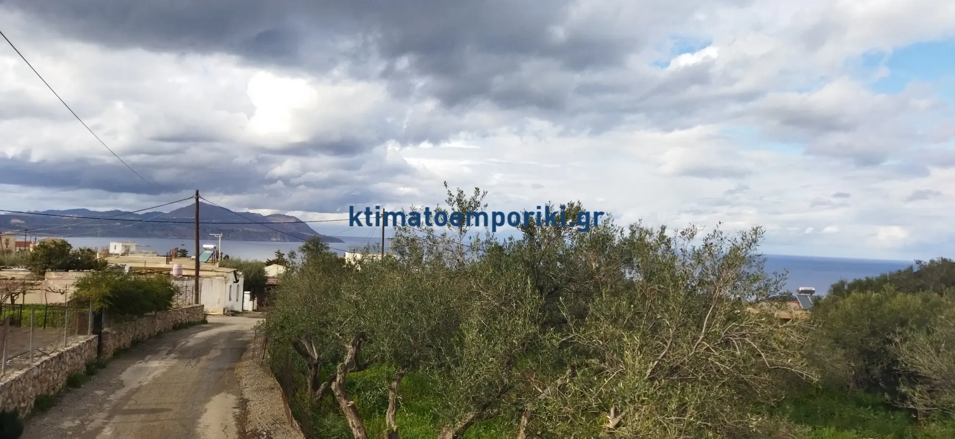 1 - venda terreno vista de mar kokkino chorio creta grécia