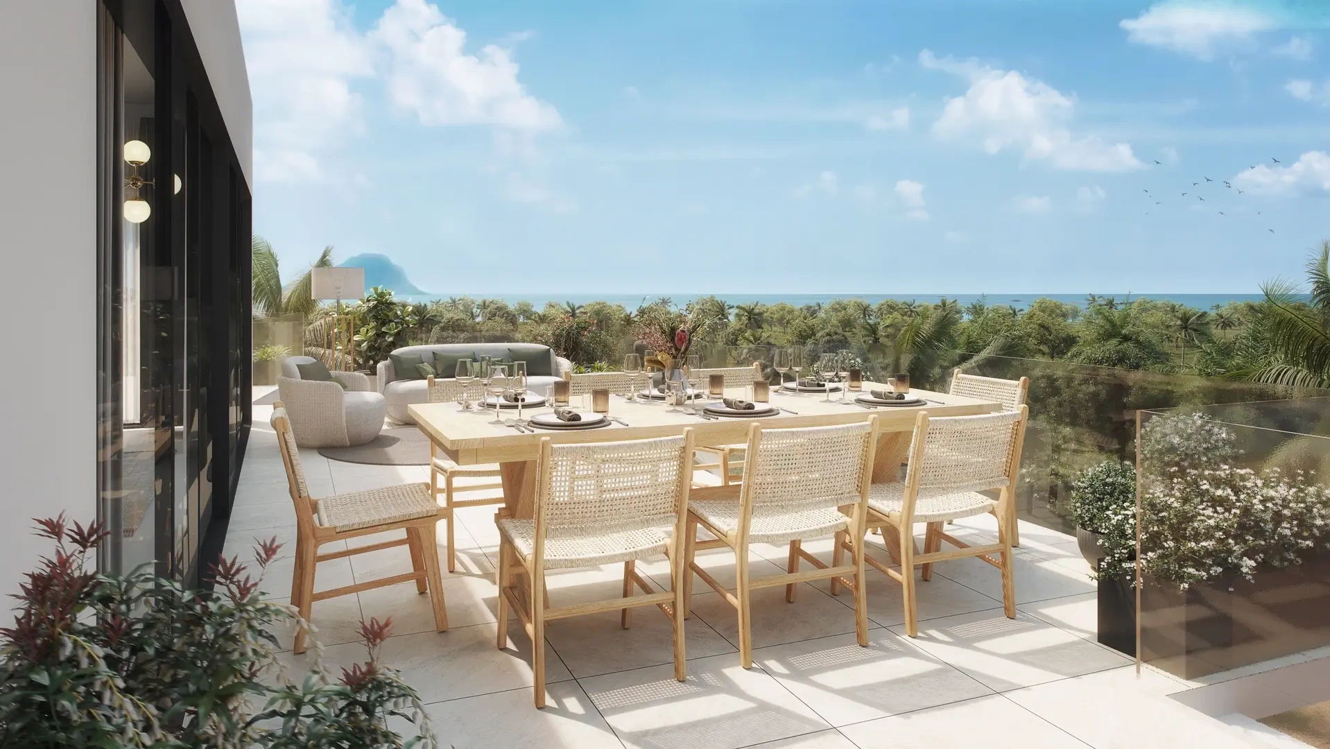 1 - apartment for sale in tamarin rivière noire mauritius
