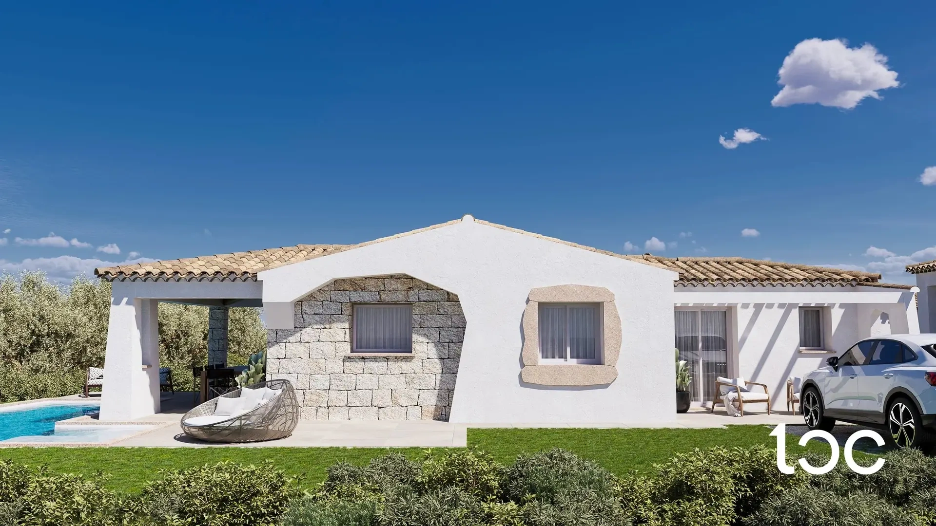 2 - vendita casa vista mare budoni sardegna italia