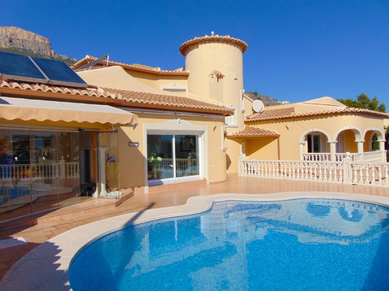 1 - verkauf haus meerblick calpe - costa blanca valencia spanien