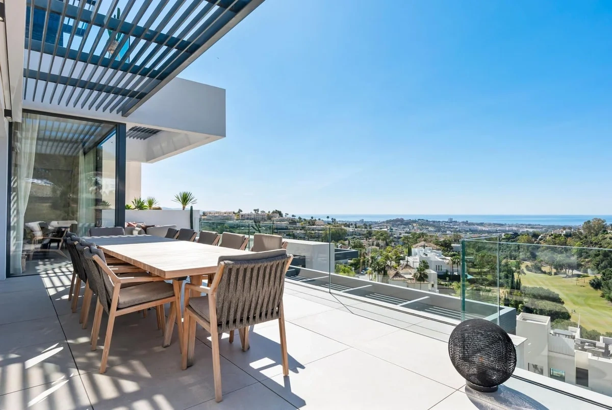 1 - venta apartamento vista al mar benahavis - costa del sol andalucía españa