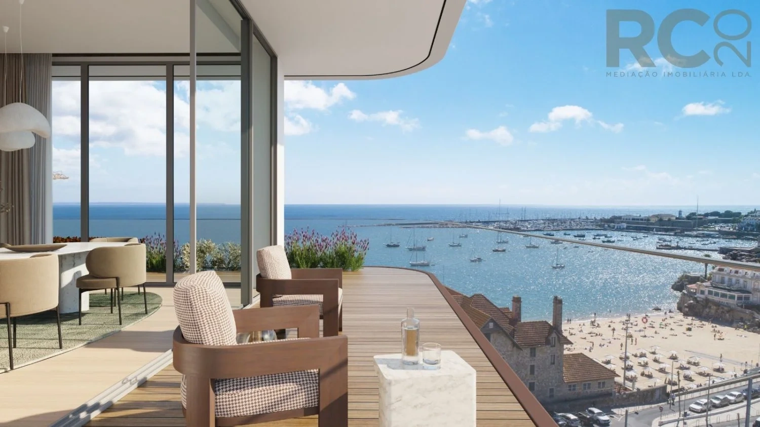 1 - продажа квартира вид моря cascais лиссабон регион португалия