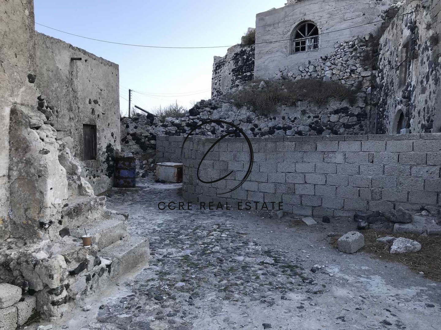 2 - sea view plot of land for sale in santorini - cyclades south aegean greece