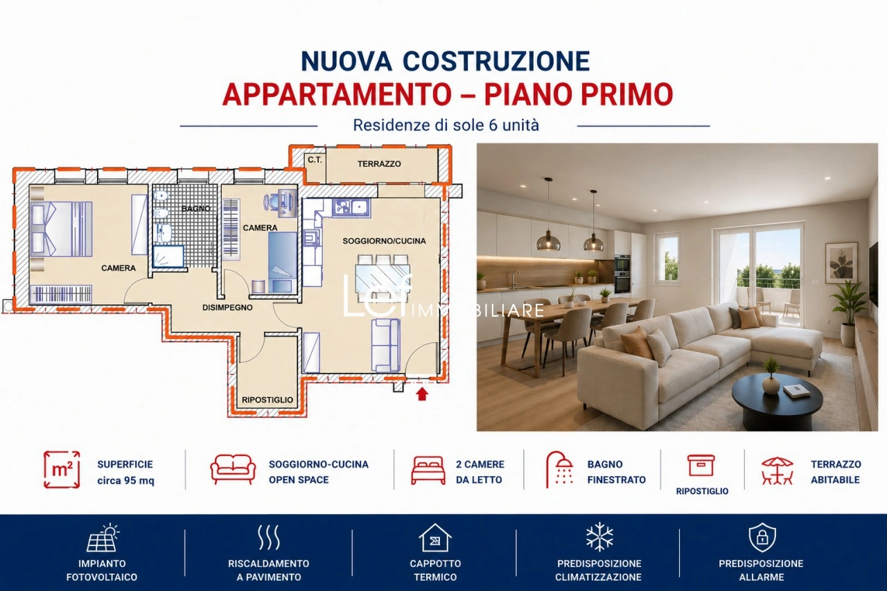 1 - verkauf wohnung cordignano venetien italien