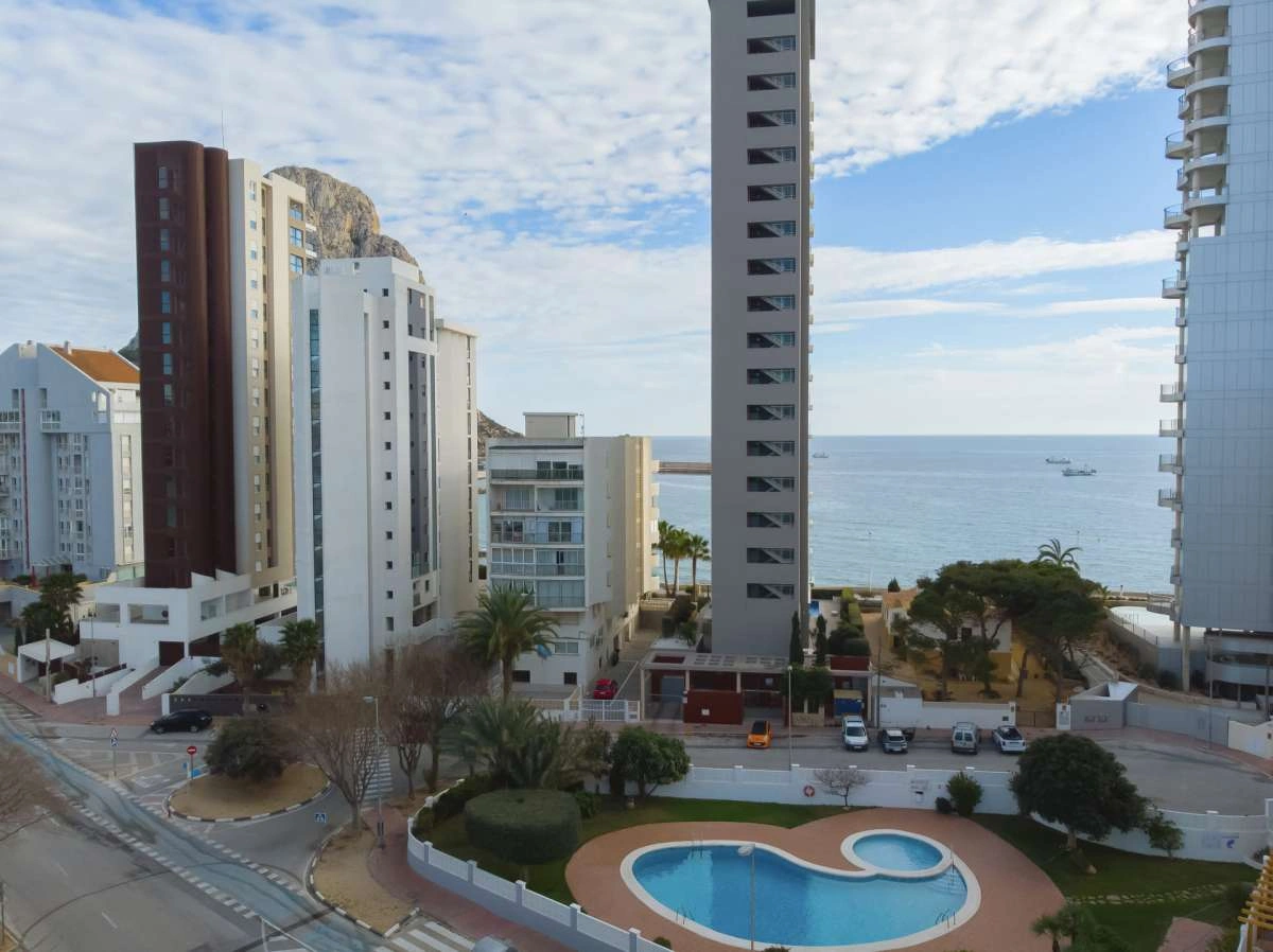 2 - verkoop appartement uitzicht op zee calpe - costa blanca valencian community spanje