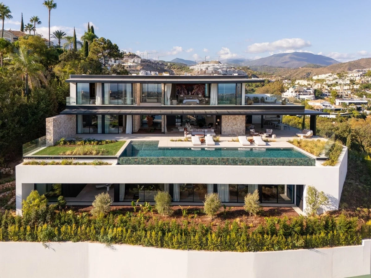1 - sea view house for sale in benahavis - costa del sol andalusia spain