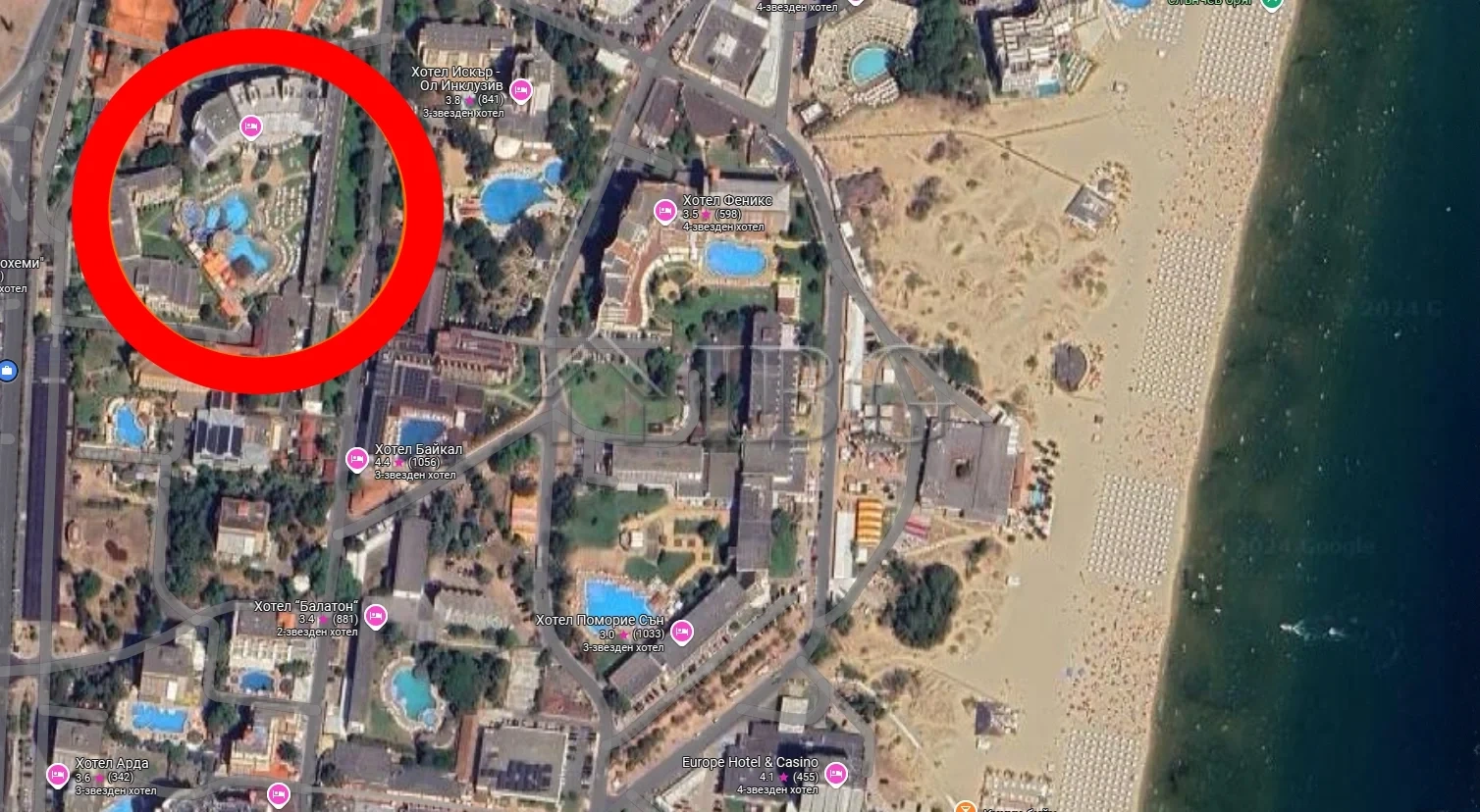 1 - verkauf wohnung strandpromenade sunny beach burgas bulgarien