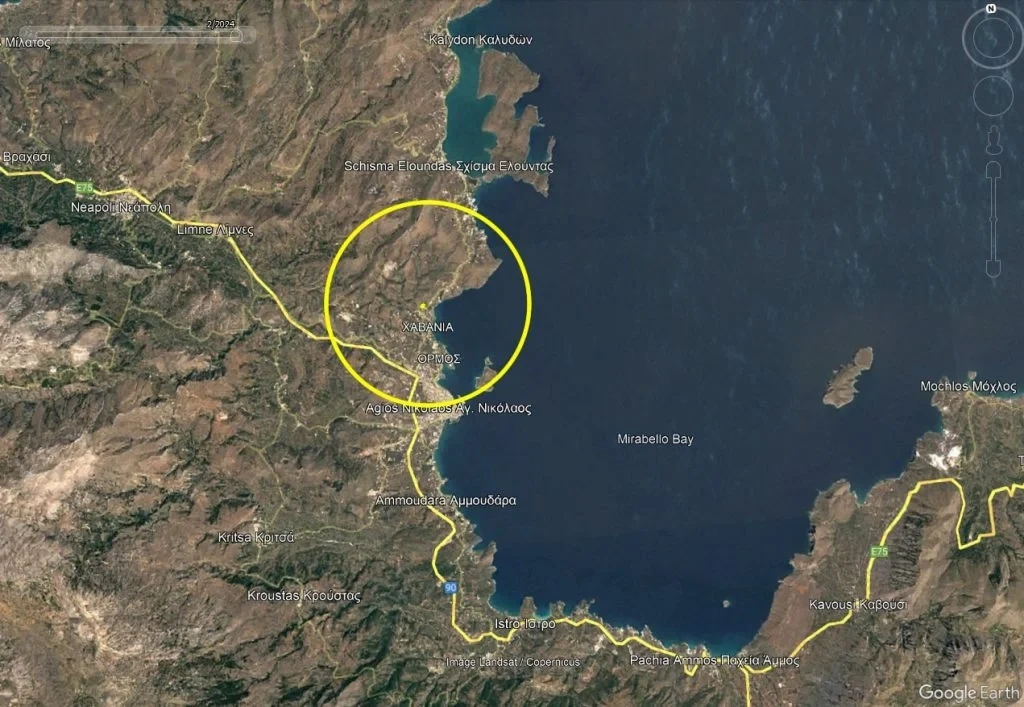 1 - продажа территория вид моря айос-николаос крит греция