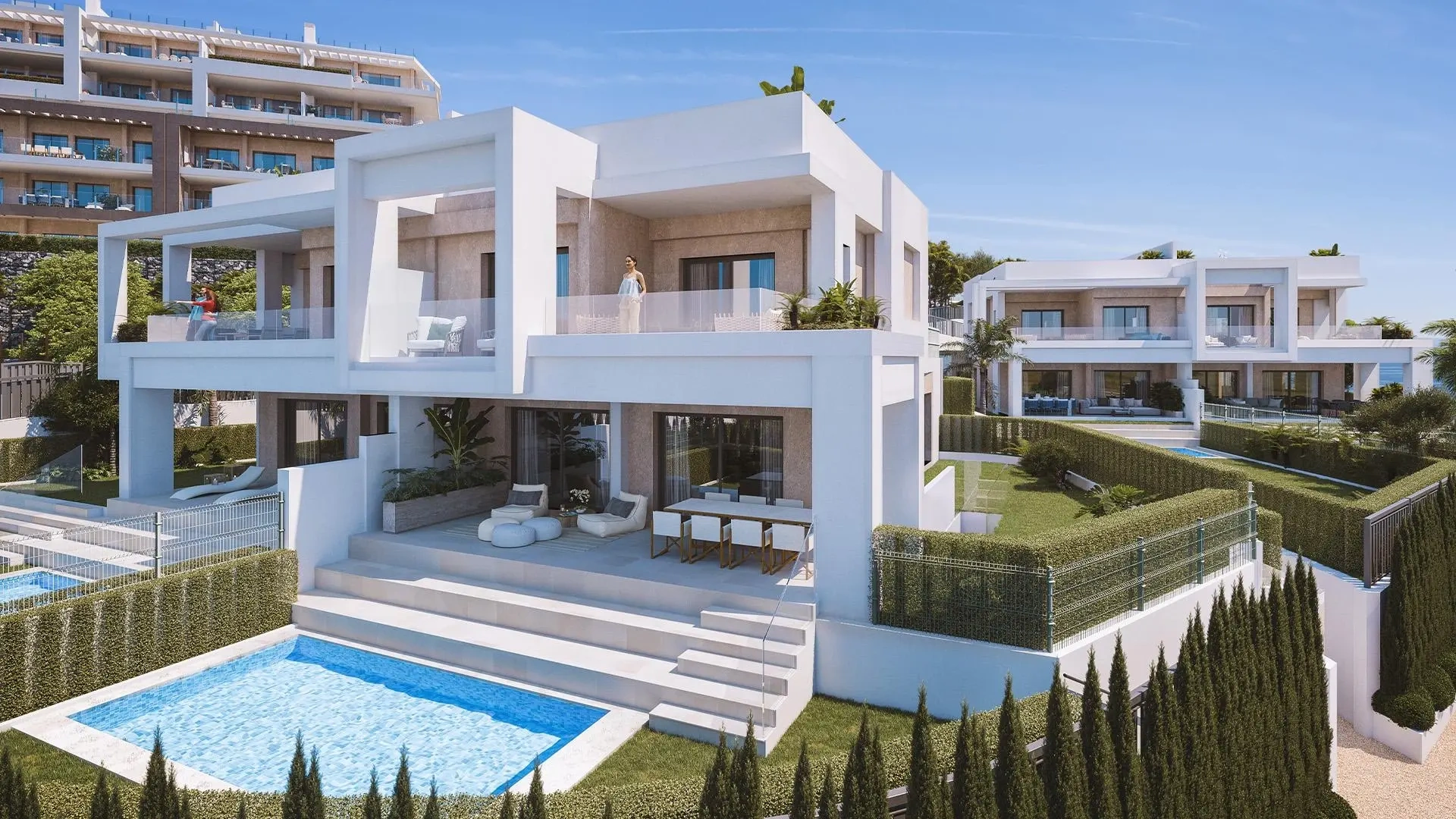 2 - verkoop appartement uitzicht op zee estepona - costa del sol andalusië spanje