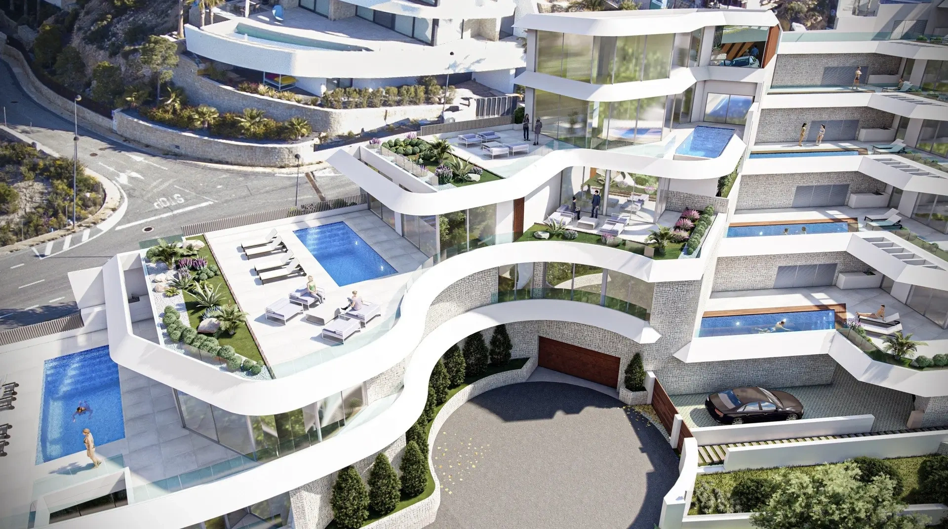 2 - продажа квартира вид моря альтеа - costa blanca валенсия испания
