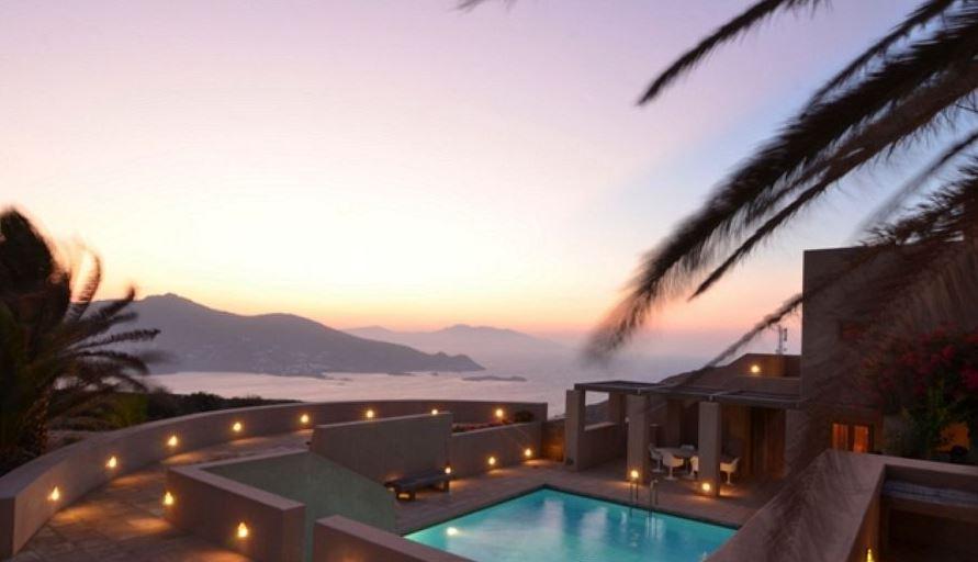 1 - verkoop huis uitzicht op zee mykonos - cycladen zuid-egeïsche eilanden griekenland