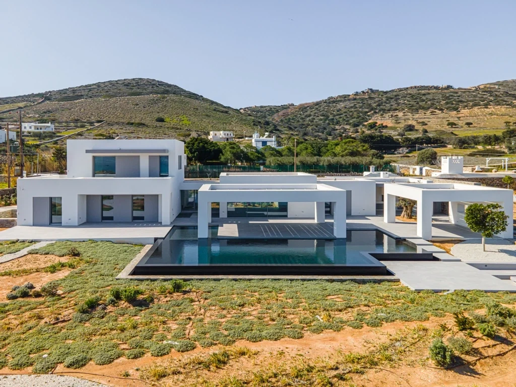 1 - verkoop villa strand to voet antiparos - cycladen zuid-egeïsche eilanden griekenland