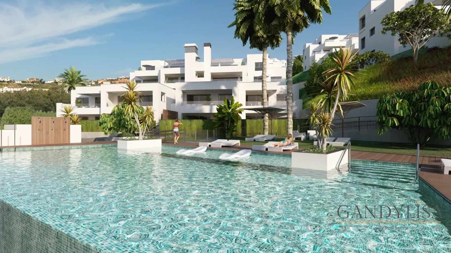 1 - vente appartement vue mer estepona - costa del sol andalousie espagne