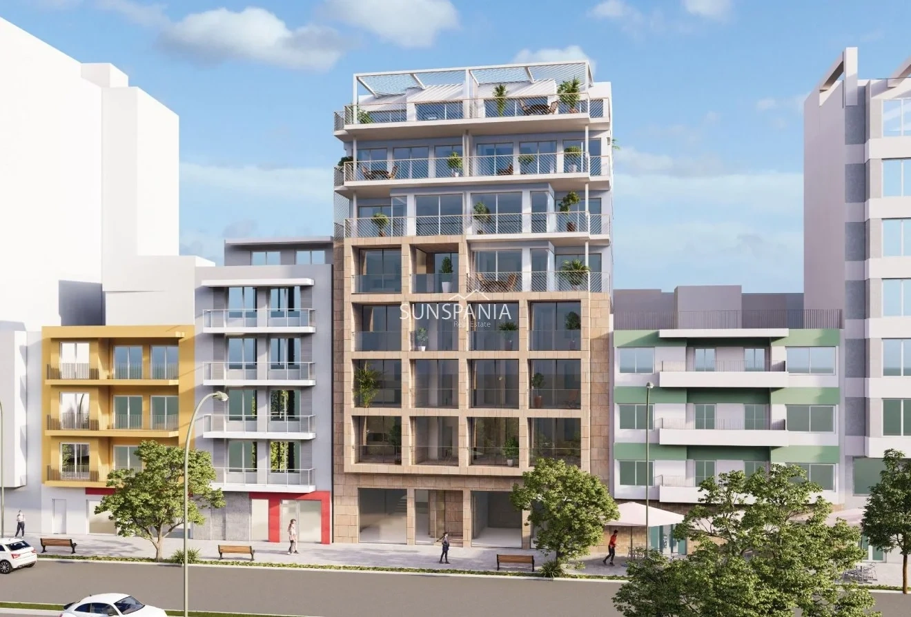 2 - продажа квартира вид моря la vila joiosa/villajoyosa валенсия испания
