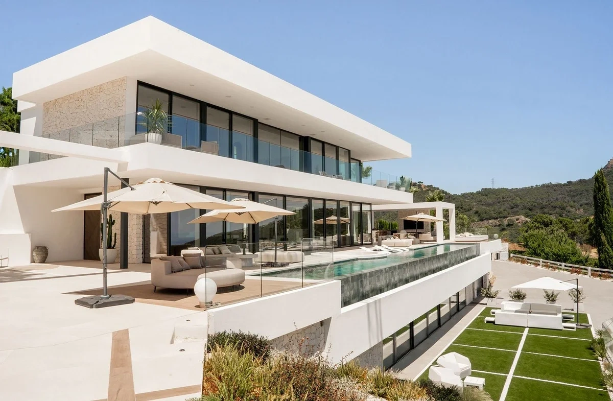 1 - verkauf haus meerblick benahavis - costa del sol andalusien spanien