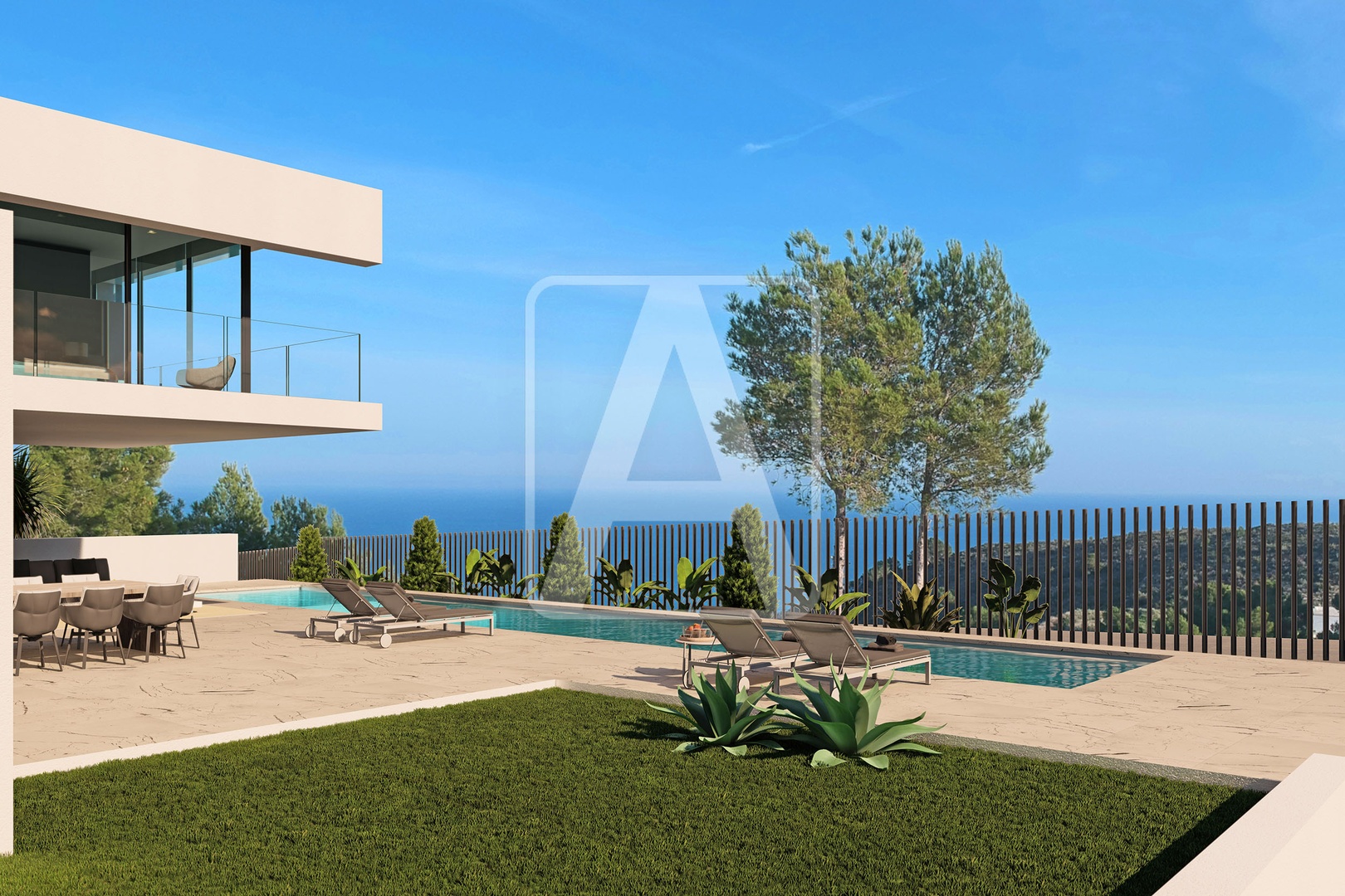 2 - vente maison vue mer moraira - costa blanca communauté valencienne espagne