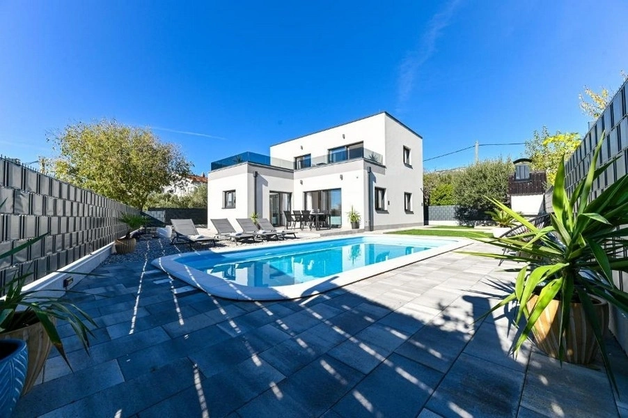 1 - vente villa vue mer kaštel novi split-dalmatie croatie