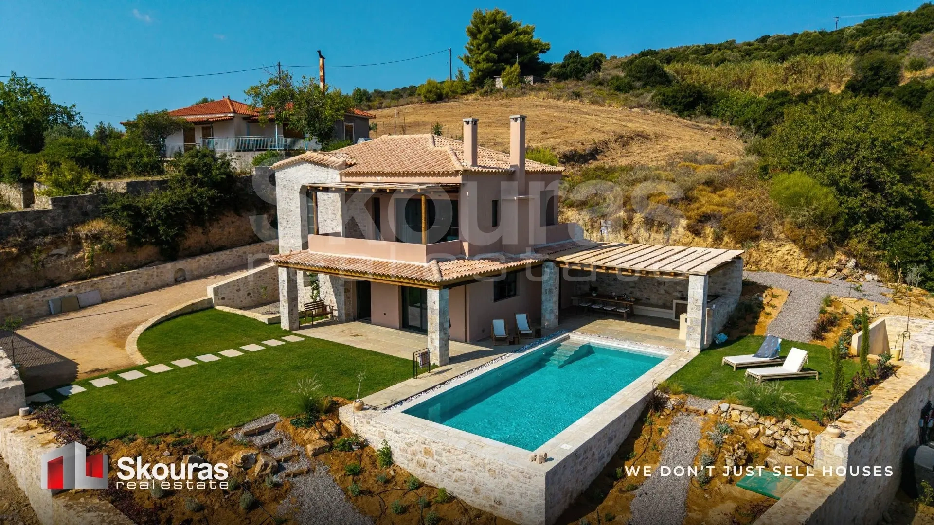 2 - venda casa vista de mar petalídhion peloponeso grécia