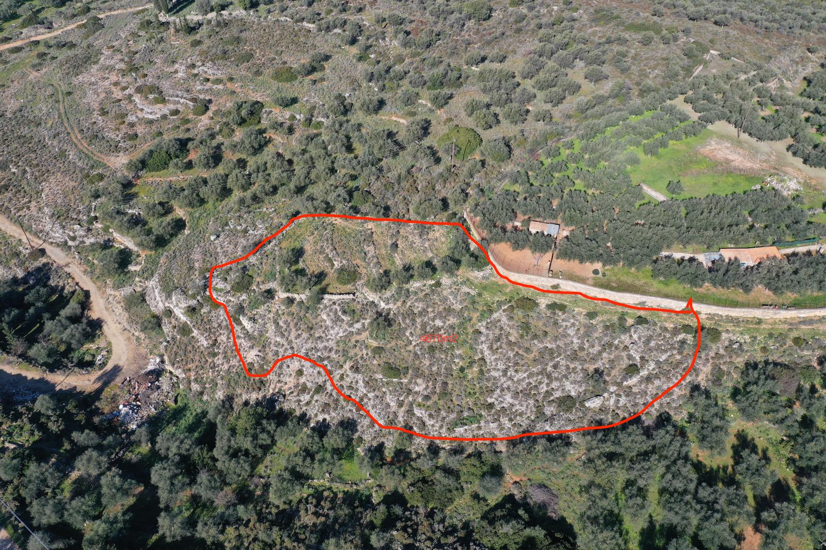 Terreno vista al mar de 4 670 m²