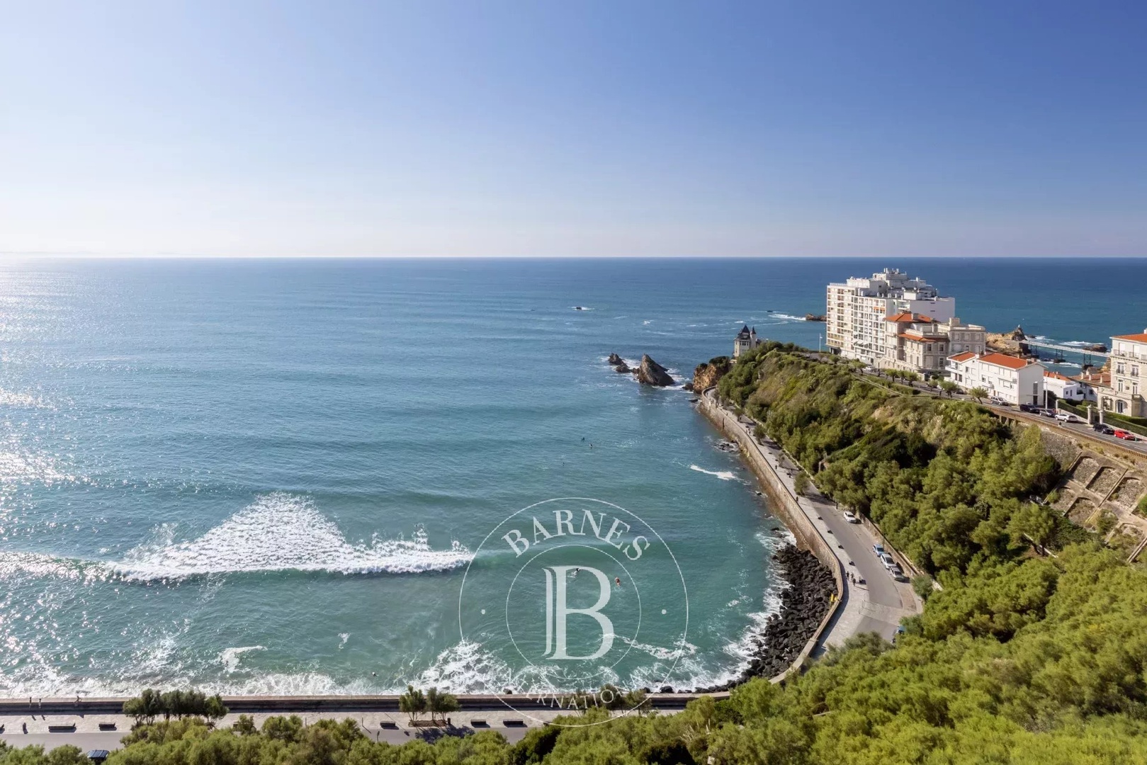 2 - sea view apartment for sale in biarritz - côte basque pyrénées-atlantiques - côte basque france