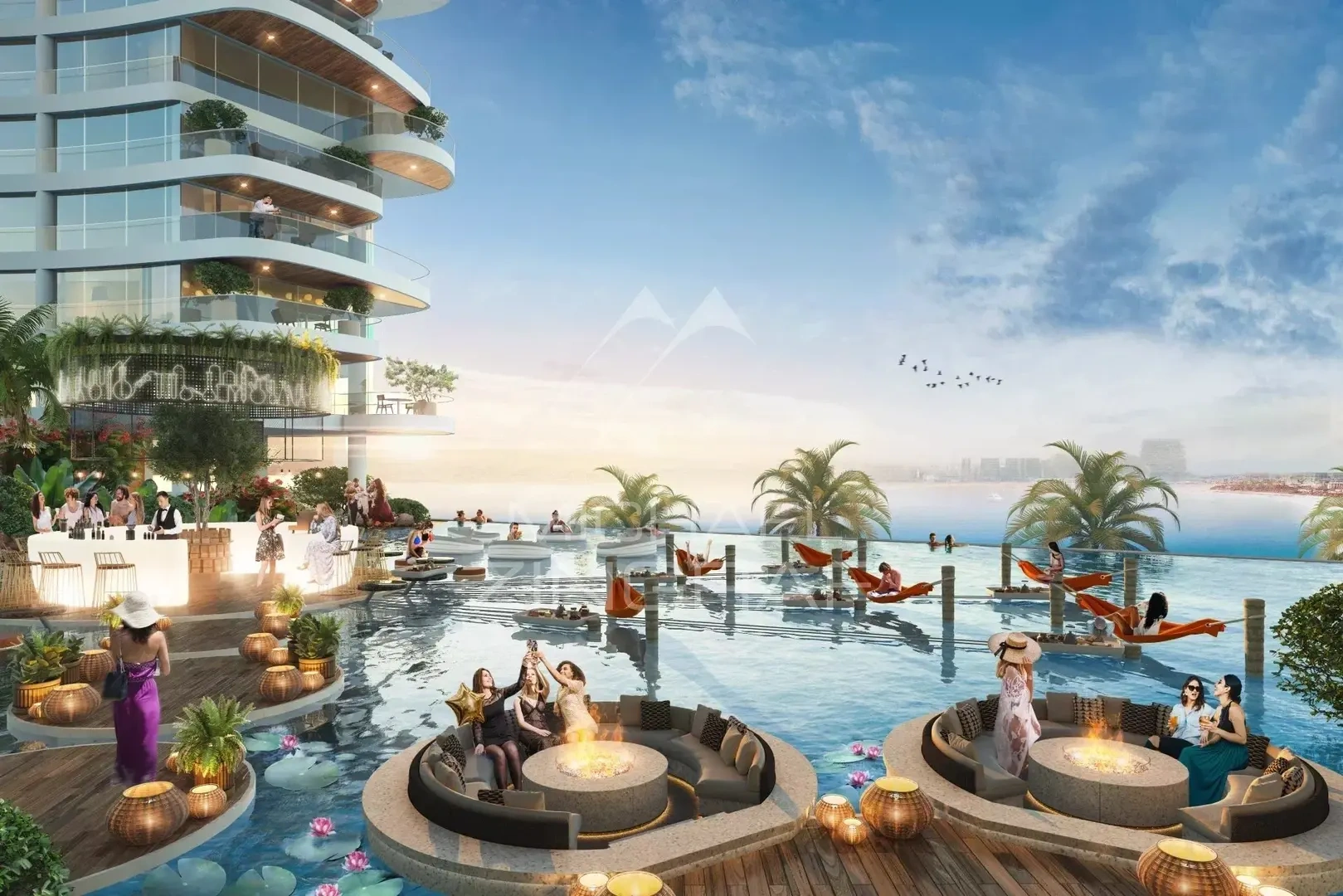 2 - vendita appartamento vista mare dubai dubai emirati arabi uniti