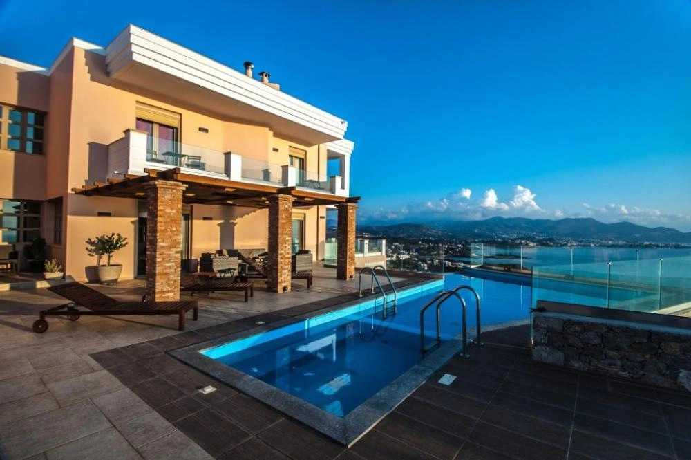 1 - verkoop huis uitzicht op zee ammoudara (agios nikolaos) crete griekenland